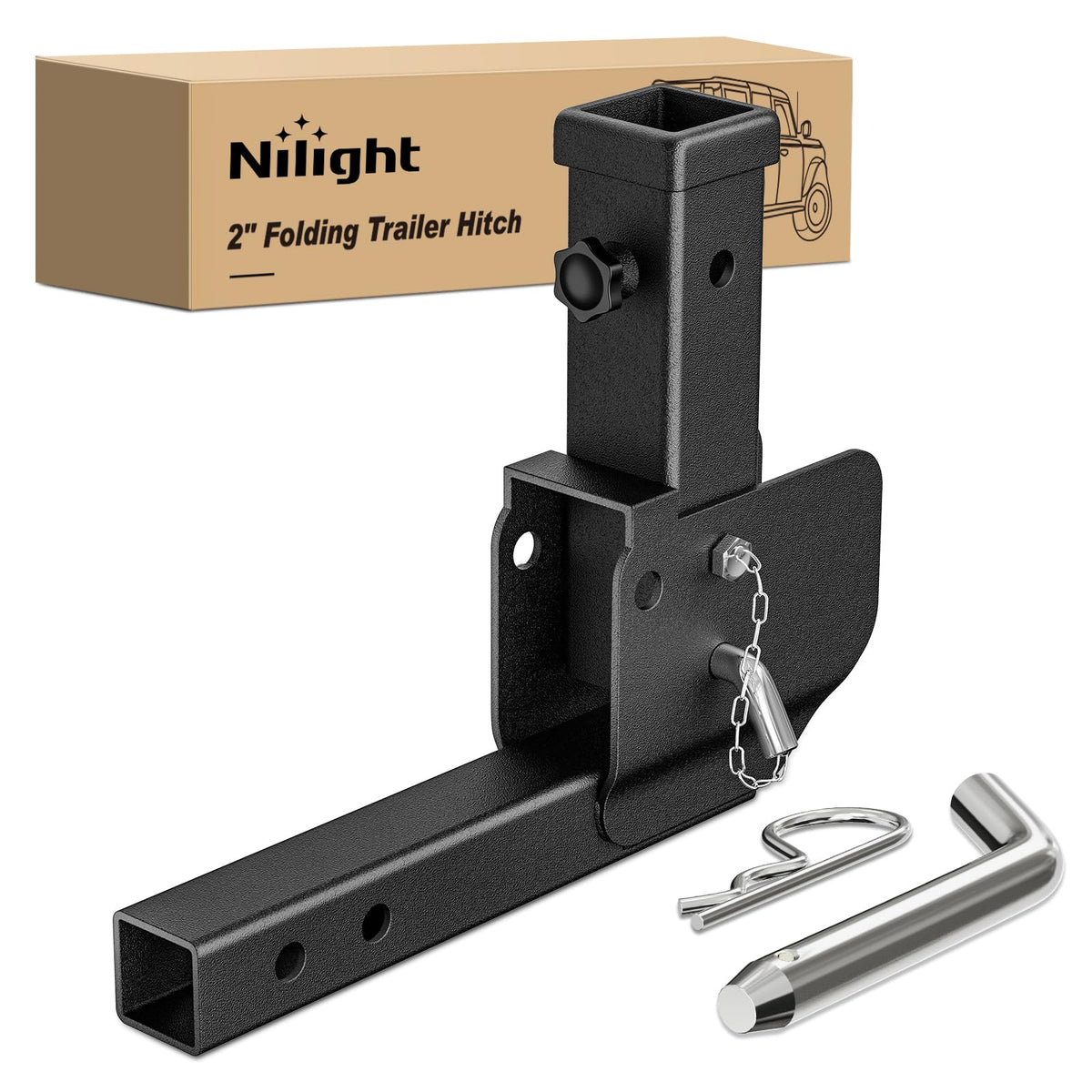 Nilight extender front profile showing compact fit and stable load support
