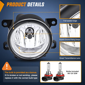 Nilight glass lens close-up highlighting clarity and better light transmission