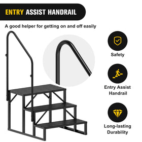 Nilight folded stairs stored compactly for easy transport