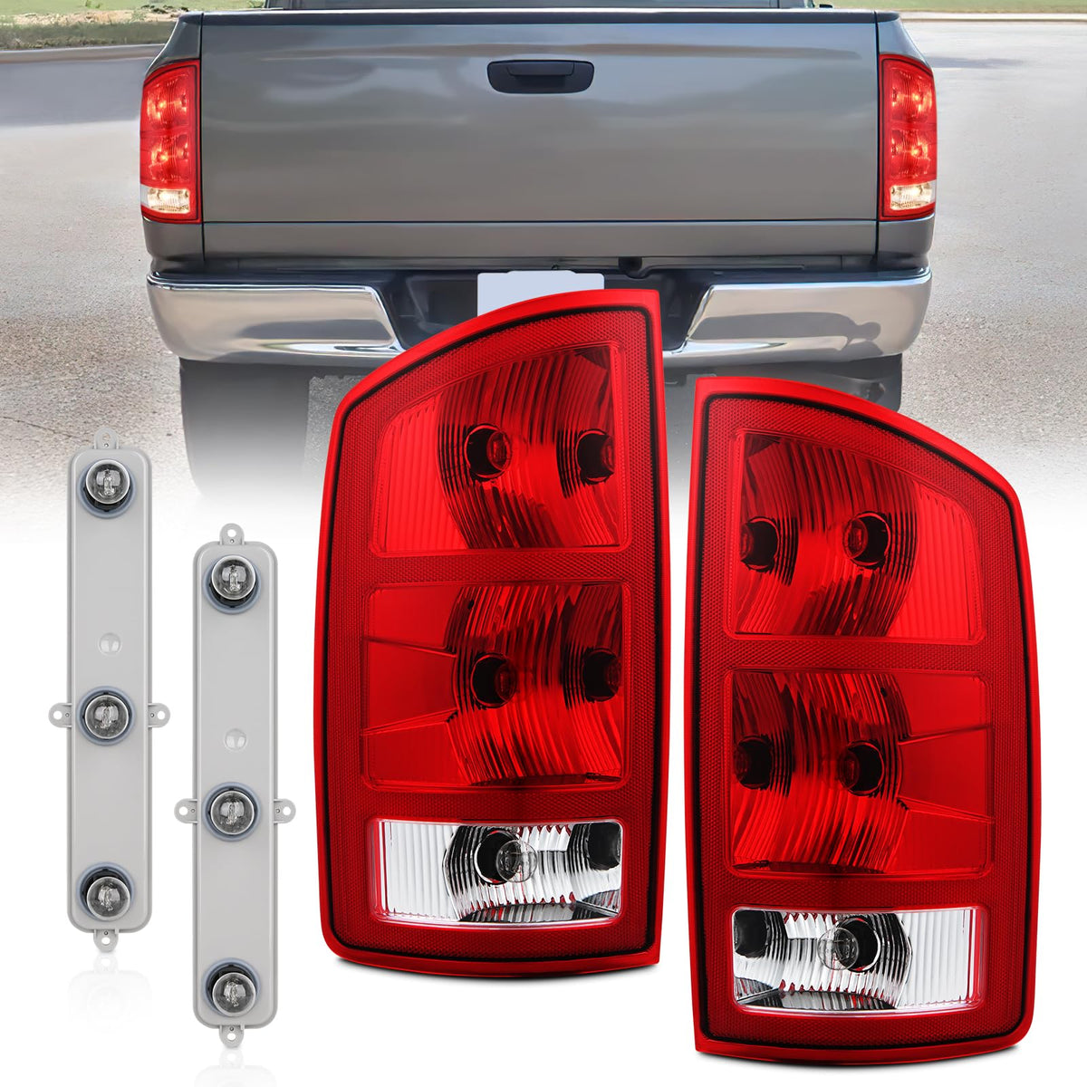 Nilight front assembly view showing clean replacement look and improved visibility