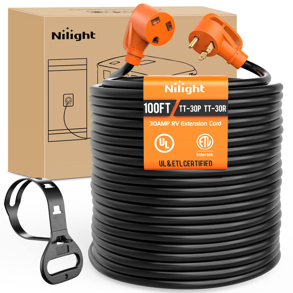 Nilight front TT-30P connector showing grip and secure connection benefit