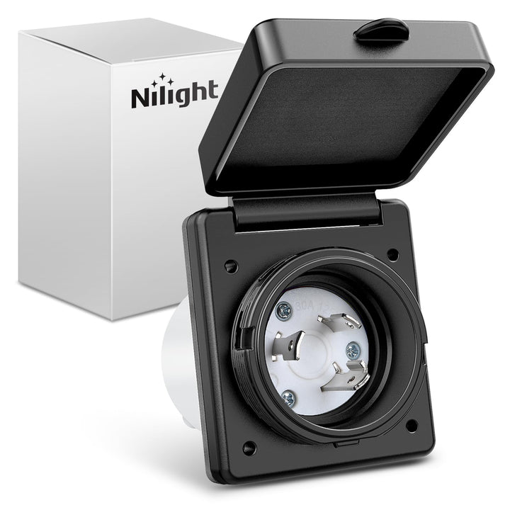 Nilight front faceplate inlet showing clean mount and easy access benefit