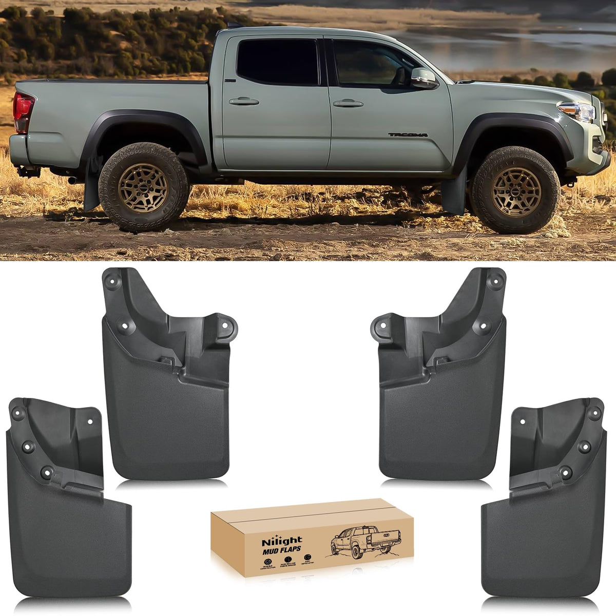 Nilight front flap packaging showing product and brand — clear fit information