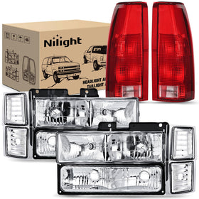 Nilight headlight assembly front view showing improved visibility and fit