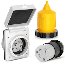 Nilight front inlet box installed showing durable housing and secure mount