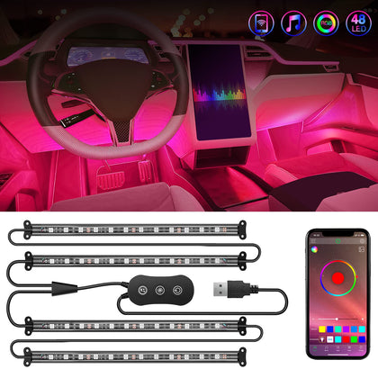 Nilight front view of kit components shows quick plug-and-play benefit