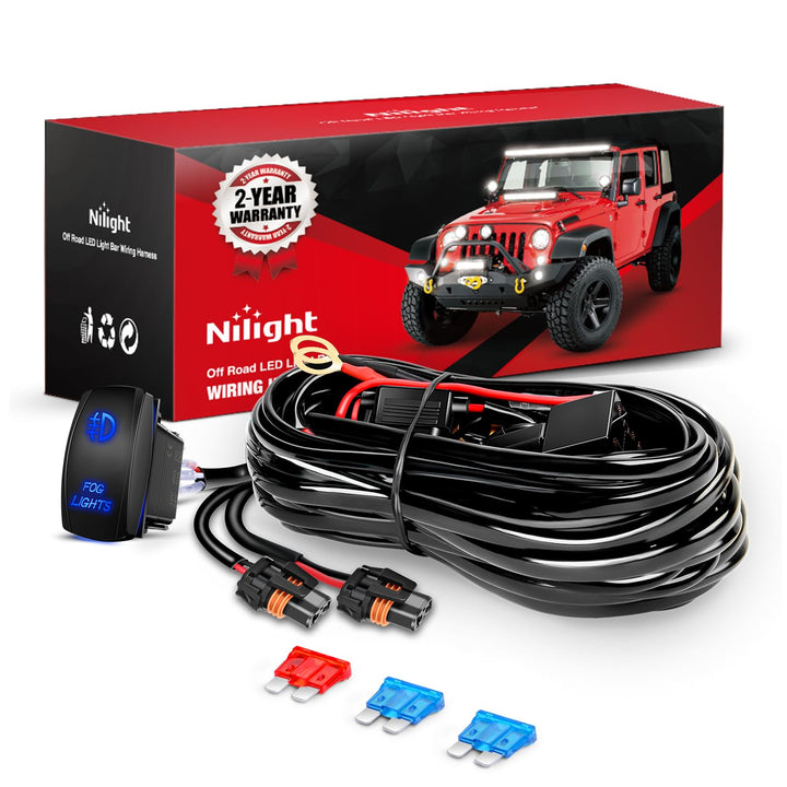 Nilight front packaging showing kit components and clear contents benefit
