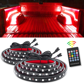 Nilight front packaging and strip kit showing complete contents and easy setup benefit