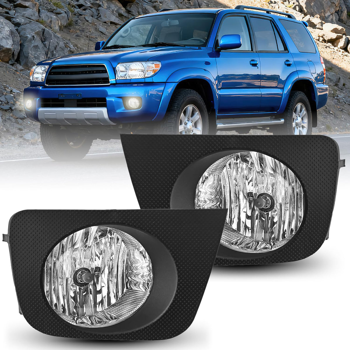 Nilight front packaging showing fog light pair and benefits