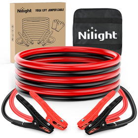 Nilight front packaging showing full jumper cable kit and features benefit quick access
