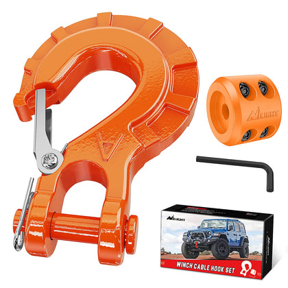 Nilight front packaging showing orange forged hook and kit benefits