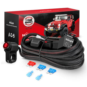 Nilight front packaging showing kit and key components for easy identification
