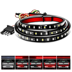 Nilight front packaging showing full 60-inch light bar and components benefiting quick identification