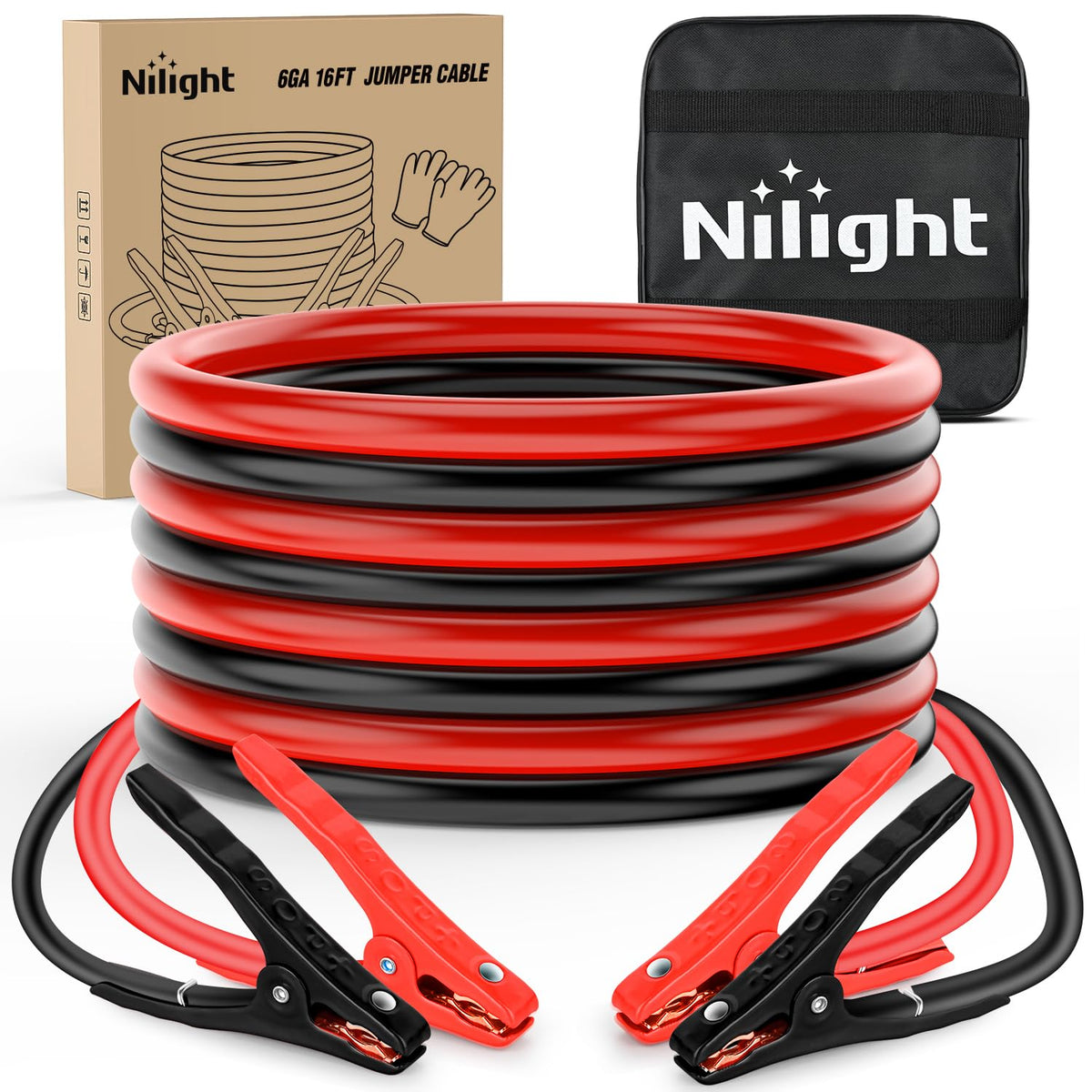 Nilight front packaging showing kit and storage bag for quick identification and convenience