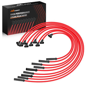 Nilight front packaging showing full 9-piece wire set and reliable replacement benefit