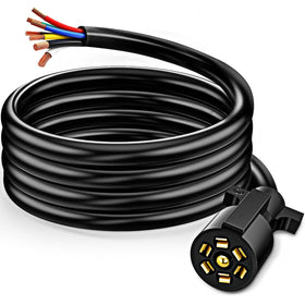 Nilight front plug showing molded 7-pin connector and secure fit benefit