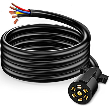 Nilight front plug showing molded 7-pin connector and secure fit benefit