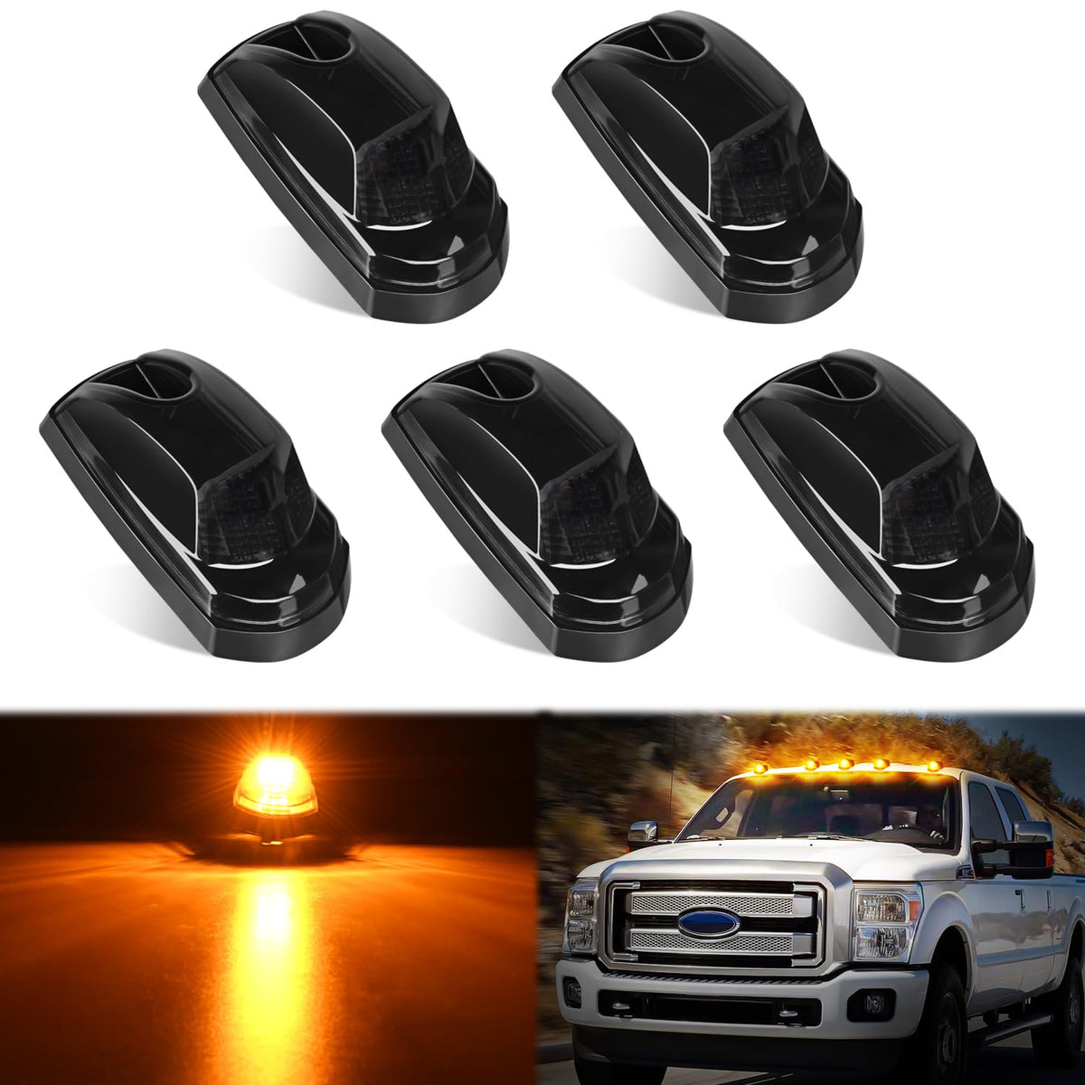 Nilight front smoke lens showing sleek profile and improved style