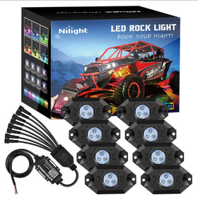 Nilight front view of 8PCS pod kit showing compact durable design and bright colors