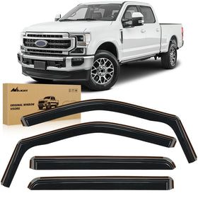Nilight front view installed on Ford F250 showing sleek protection and improved airflow