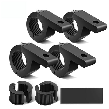 Nilight front view of clamp showing secure mount and quick installation benefit