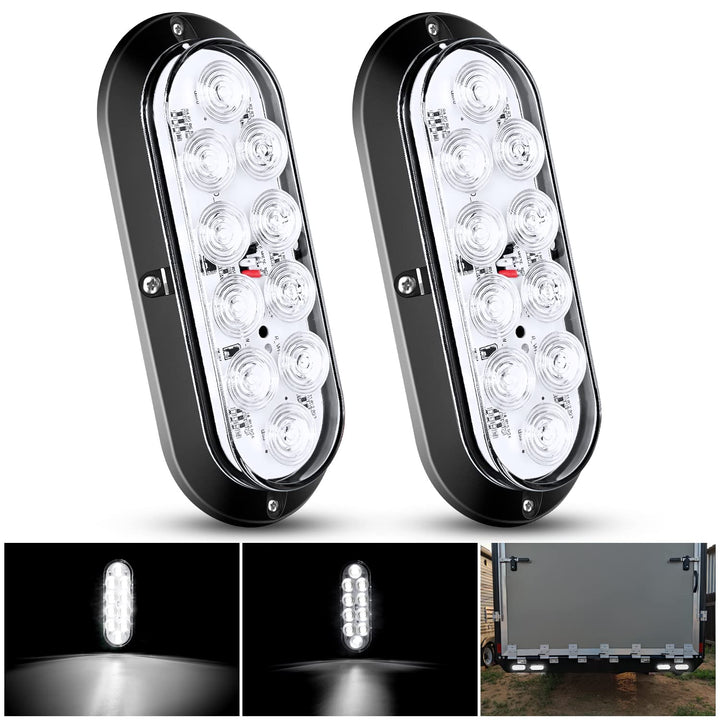 Nilight front view showing lens and oval shape for easy identification