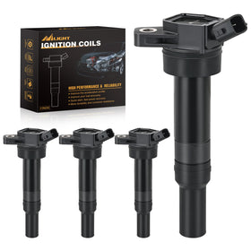 Nilight front view of four coils showing clean OEM-style fit and reliability