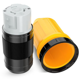 Nilight front view plug showing connector face and secure fit benefit