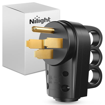Nilight front view plug showing durable housing and visual fit