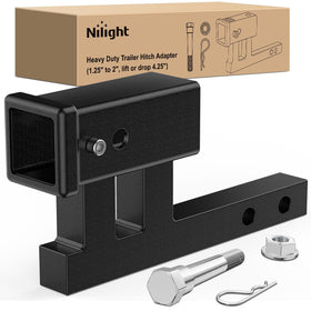 Nilight front view of adapter showing receiver conversion and easy compatibility