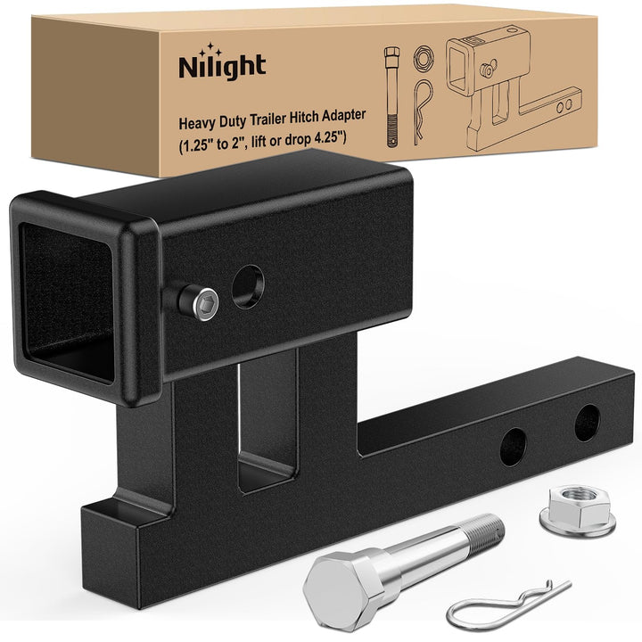 Nilight front view of adapter showing receiver conversion and easy compatibility