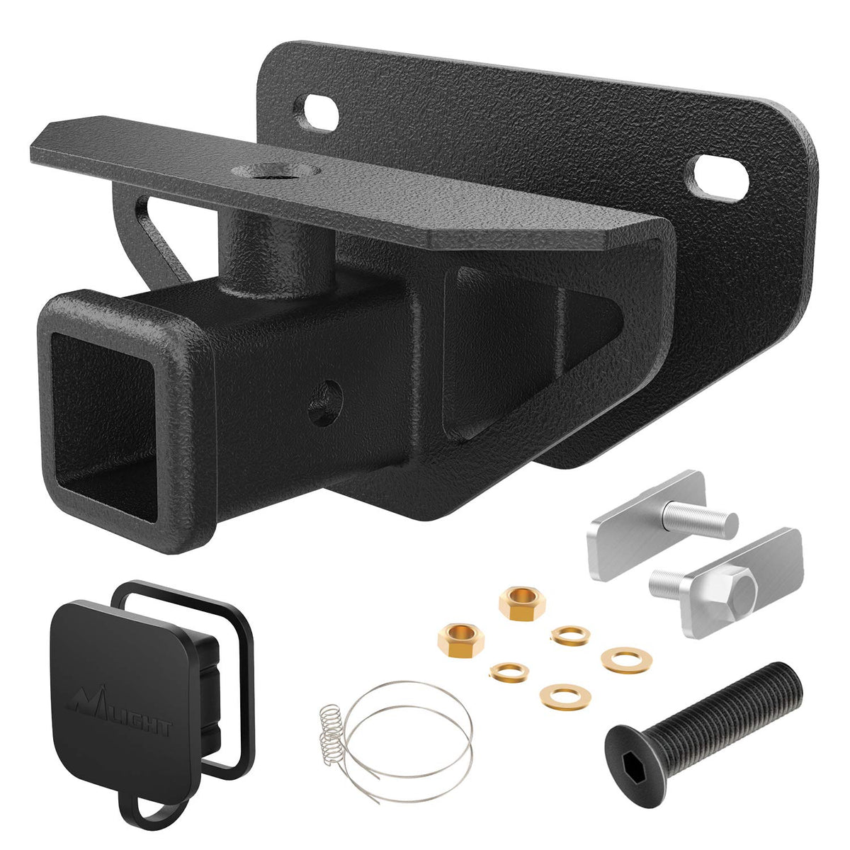 Nilight front view receiver showing solid construction and easy bolt-on fit