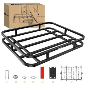 Nilight front view of bumper carrier showing sturdy platform and secure design benefit added storage