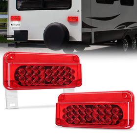 Nilight front view taillight showing clear LEDs and improved road visibility