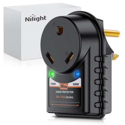 Nilight front view TT-30 adapter showing plug and guarding function