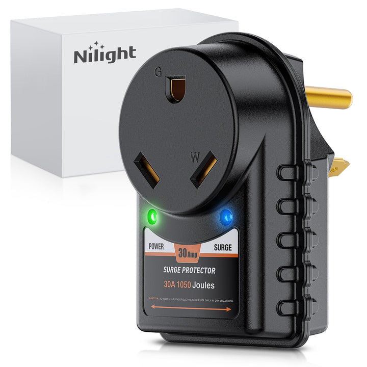 Nilight front view TT-30 adapter showing plug and guarding function