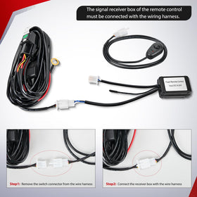 Nilight blade fuse and sealed relay close-up illustrating circuit protection advantage