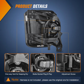 Nilight glass lens detail emphasizing high transmittance and UV resistance