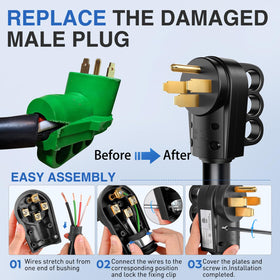 Nilight handle closeup providing ergonomic grip for safe use