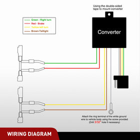 Nilight dust cover on connector protecting electrical contacts from moisture