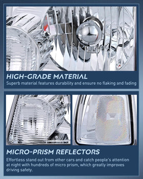 Nilight headlight beside ruler for scale aiding size confirmation