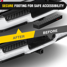 Nilight in use while loading gear showing convenience benefit