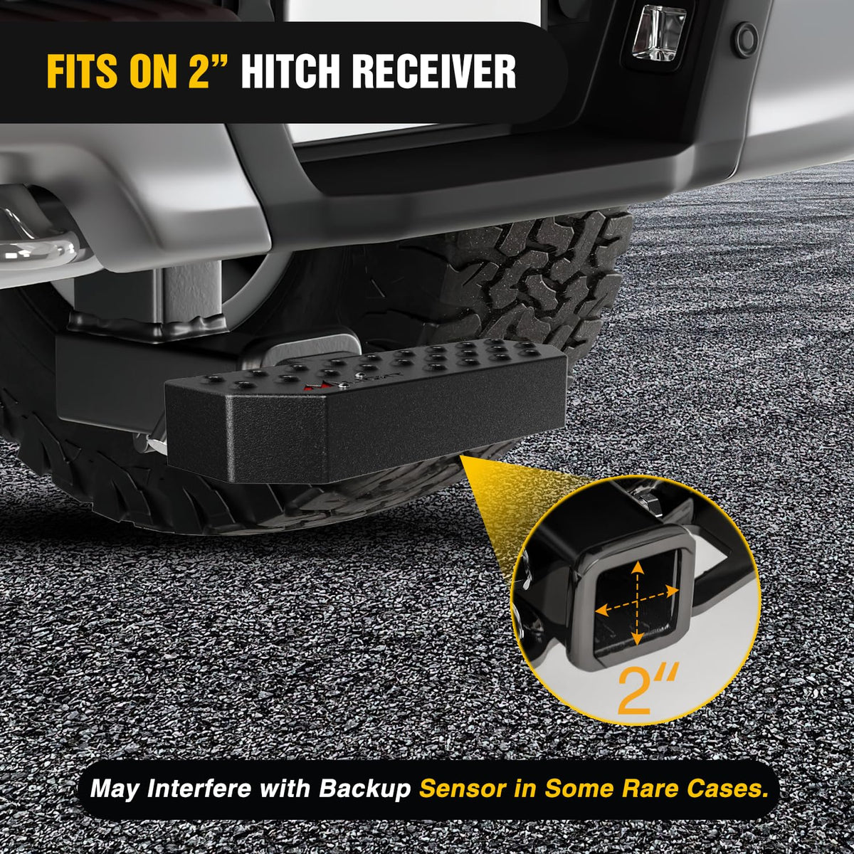 Nilight installed on pickup rear showing easier bed access and protection benefit