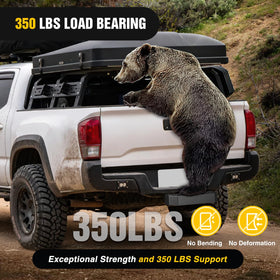 Nilight graphic showing 350 lb capacity label confirming load-bearing benefit