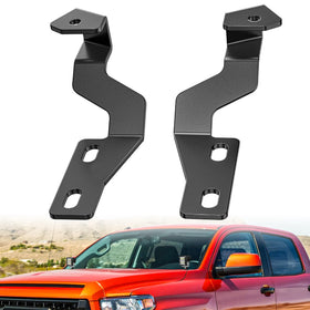 Nilight bracket front view showing fitment and durable finish benefits