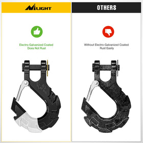 Nilight complete hardware layout with Allen wrench for fast installation benefit