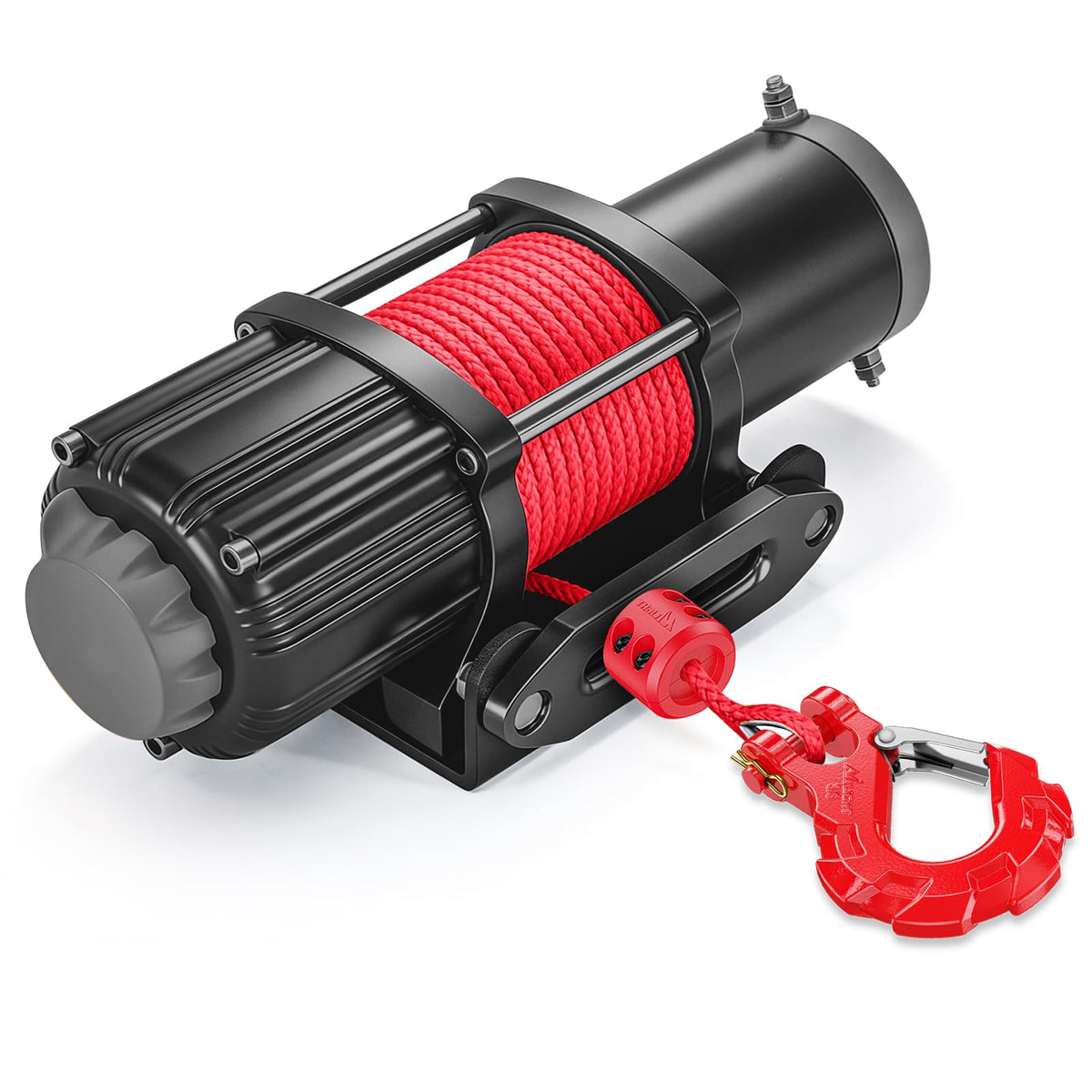 Nilight winch hook kit hardware set laid out showing included fasteners and convenience