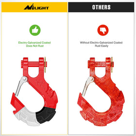 Nilight winch hook in action on a recovery scene showing practical field performance benefit