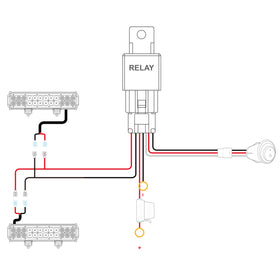 Nilight illuminated rocker switch detail for easy on/off control and visibility