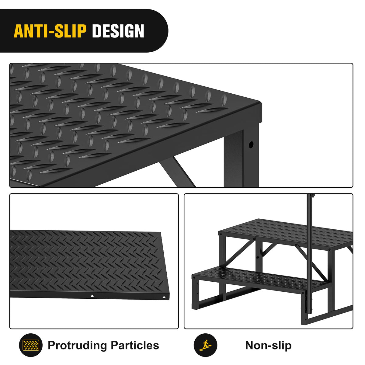 Nilight in use at camper entry improving safe access benefit